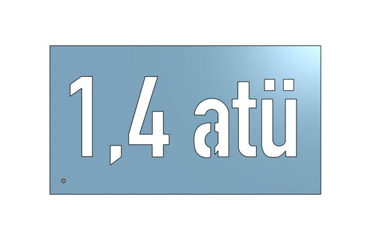 TIER1ONE Kübelwagen Typ 82 - 1,4 atü flexible Lackierschablone - TIER1ONE