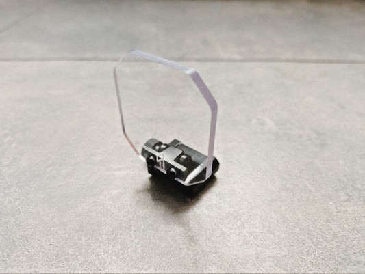 TIER1ONE SICHERHEITSGLAS 1 - Sicherheitsglas / Schutzglas / Visierschutz, Picatinny Rail - TIER1ONE