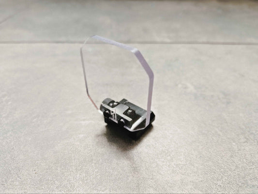 TIER1ONE SICHERHEITSGLAS 1 - Sicherheitsglas / Schutzglas / Visierschutz, Picatinny Rail