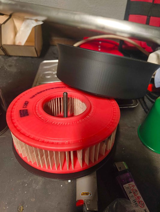 TIER1ONE Luftfiltergehäuse Dnepr Gespann (BMW R71 Umbau)