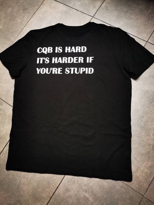 TIER1ONE SHIRT - CQB IS HARD - Taktisches Shirt - AUSVERKAUFT - TIER1ONE