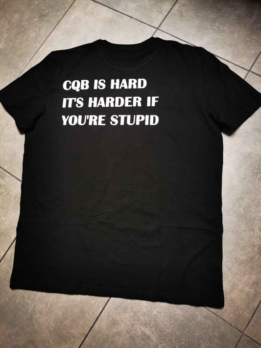 TIER1ONE SHIRT - CQB IS HARD - Taktisches Shirt - AUSVERKAUFT