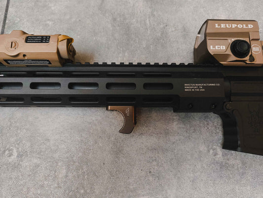 AR15 M-LOK Handstop UBERSTOP 1 von TIER1ONE – 6061 T6 Aluminium, harteloxiert