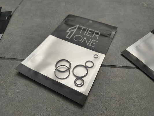 Detailaufnahme der O-Ringe im TIER1ONE DICHTMITTEL 2 Wolverine Reaper Engine Wartungskit